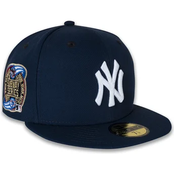 Gorra plana azul marino ajustada 59FIFTY Subway Series de New York Yankees MLB de New Era