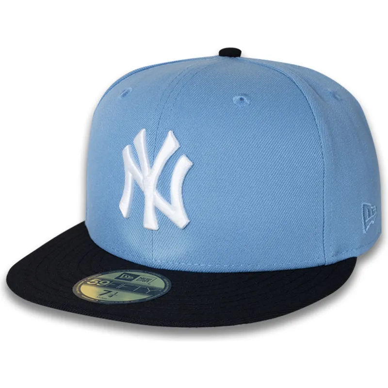 petten-plat-blauw-fitted-59fifty-world-series-2003-side-patch-van-new-york-yankees-mlb-van-new-era