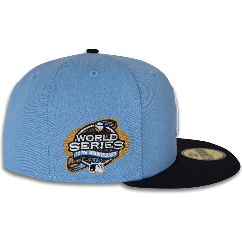 petten-plat-blauw-aangepast-59fifty-world-series-2003-side-patch-van-new-york-yankees-mlb-van-new-era