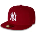 czerwona-dopasowana-czapka-z-daszkiem-59fifty-side-dominican-republic-new-york-yankees-mlb-new-era