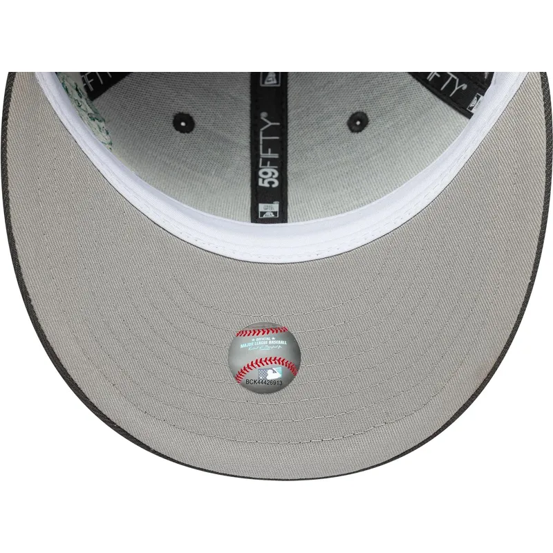 graue-gebogene-verstellbare-59fifty-planet-icon-kappe-der-new-york-yankees-mlb-von-new-era