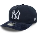 petten-gebogen-marineblauw-snapback-19twenty-coops-cord-van-new-york-yankees-mlb-van-new-era