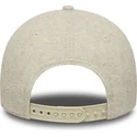 petten-gebogen-beige-snapback-9forty-melton-wool-van-new-york-yankees-mlb-van-new-era