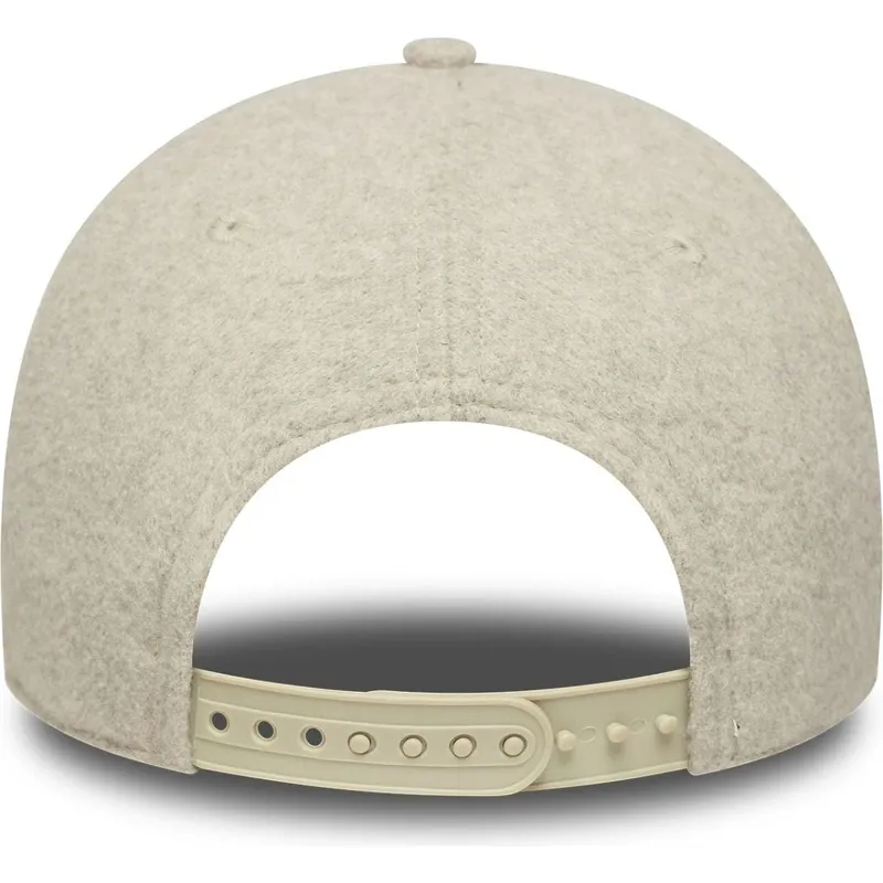 petten-gebogen-beige-snapback-9forty-melton-wool-van-new-york-yankees-mlb-van-new-era