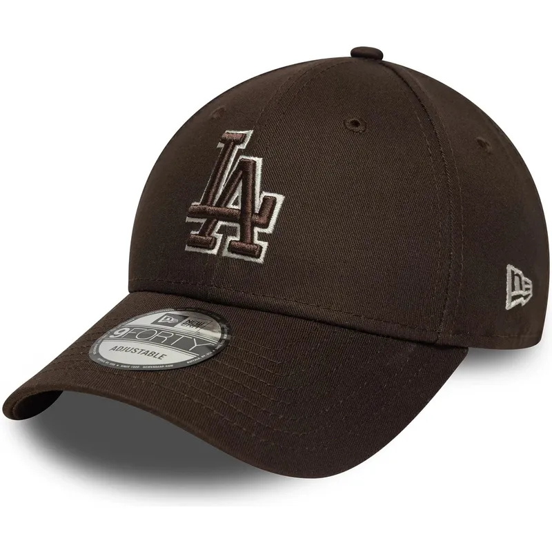 petten-gebogen-bruin-verstelbaar-9forty-outline-van-los-angeles-dodgers-mlb-van-new-era petten-gebogen-bruin-verstelbaar-9forty-outline-van-los-angeles-dodgers-mlb-van-new-era