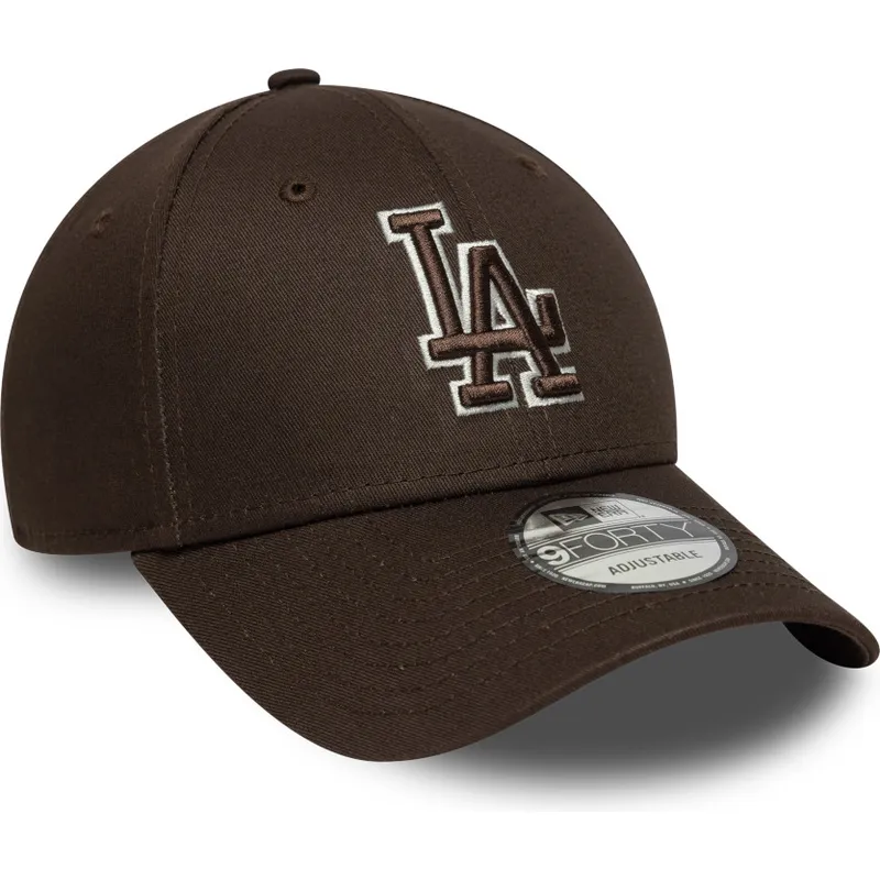 petten-gebogen-bruin-verstelbaar-9forty-outline-van-los-angeles-dodgers-mlb-van-new-era petten-gebogen-bruin-verstelbaar-9forty-outline-van-los-angeles-dodgers-mlb-van-new-era