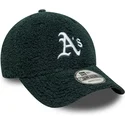 petten-gebogen-groen-verstelbare-band-9forty-winter-borg-van-oakland-athletics-mlb-van-new-era