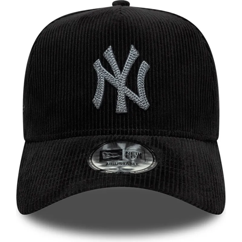 petten-gebogen-zwart-verstelbaar-9forty-e-frame-cord-van-new-york-yankees-mlb-van-new-era petten-gebogen-zwart-verstelbaar-9forty-e-frame-cord-van-new-york-yankees-mlb-van-new-era