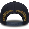 new-era-curved-brim-9forty-e-frame-tonal-icon-new-york-yankees-mlb-navy-blue-snapback-cap