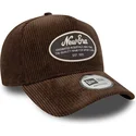 gorra-curva-marron-snapback-9forty-e-frame-patch-cord-de-new-era