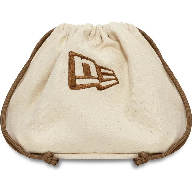 cappellino-curvo-marrone-regolabile-9forty-m-crown-img-leather-di-new-york-yankees-mlb-di-new-era