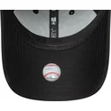 new-era-curved-brim-women-9forty-metallic-logo-new-york-yankees-mlb-black-adjustable-cap