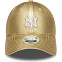 new-era-new-york-yankees-mlb-9forty-metallic-justerbar-damkeps-med-bojd-skarm