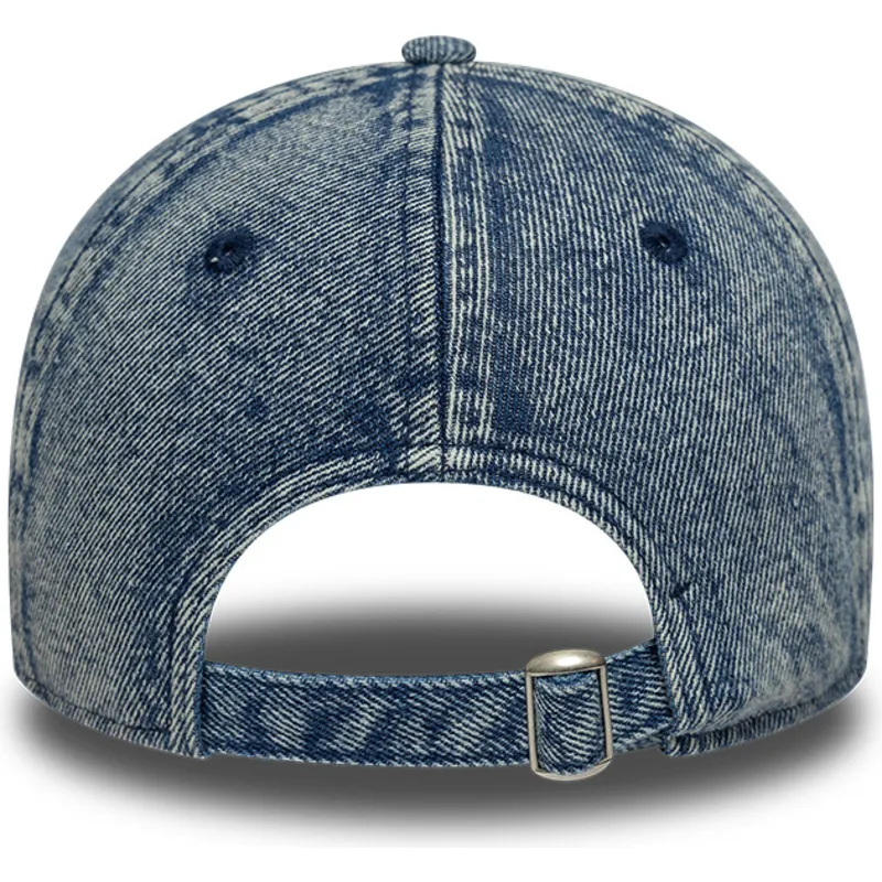 petten-gebogen-blauw-verstelbaar-9twenty-denim-van-los-angeles-dodgers-mlb-van-new-era