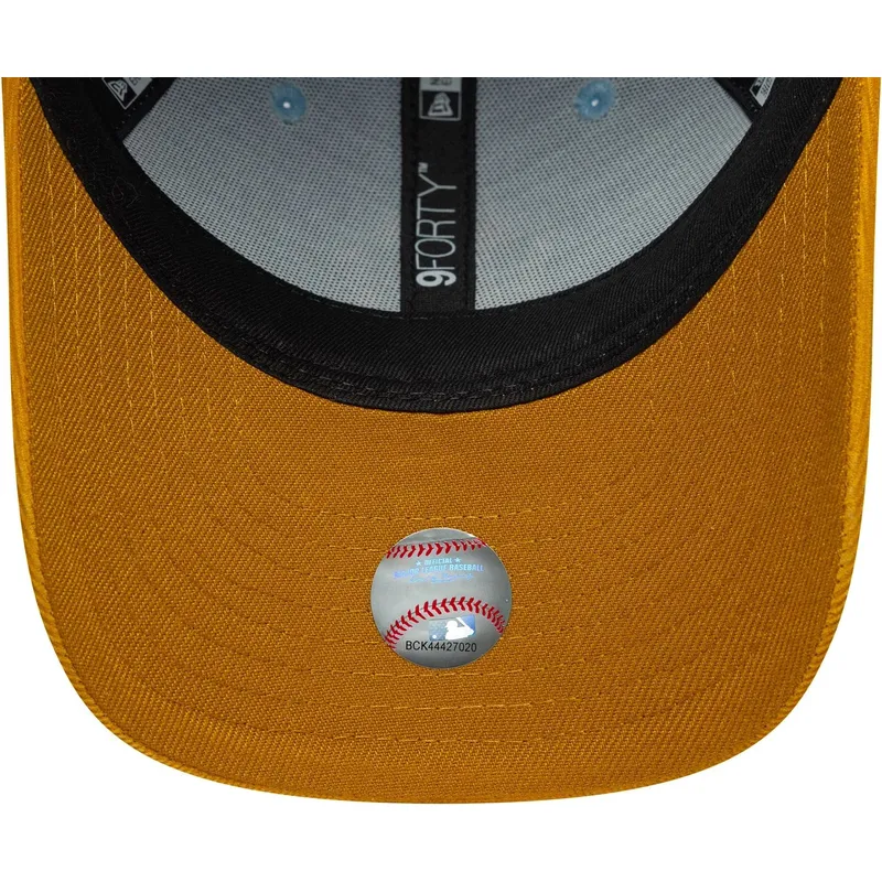 petten-gebogen-multicolor-verstelbare-band-voor-kinderen-9forty-cord-van-new-york-yankees-mlb-van-new-era