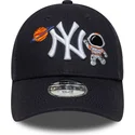 regulowana-czapka-z-daszkiem-granatowa-dla-dzieci-9forty-space-icon-new-york-yankees-mlb-od-new-era