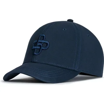 Petten gebogen marineblauw verstelbare band Baseball Peach OBL055 van Oblack