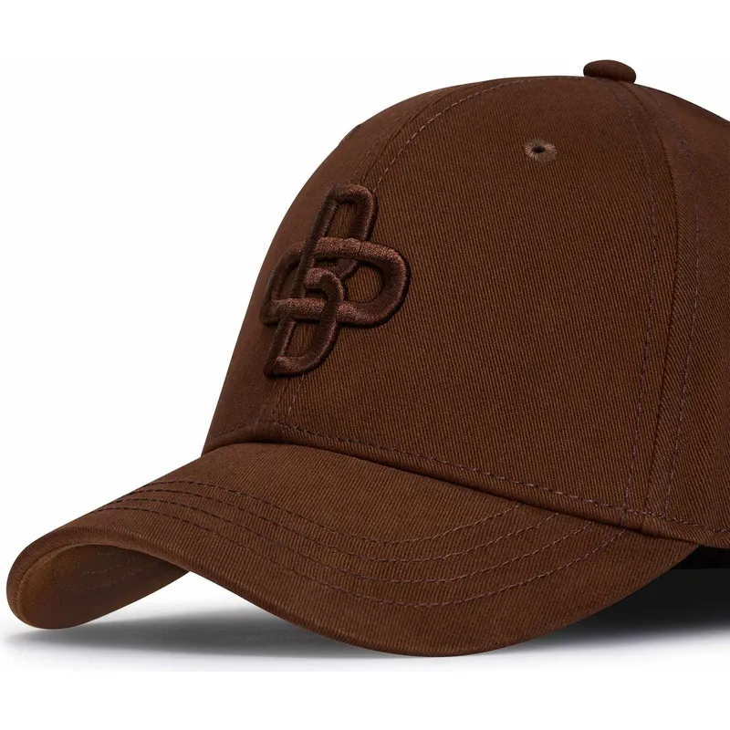 petten-gebogen-bruin-verstelbaar-baseball-peach-obl061-van-oblack
