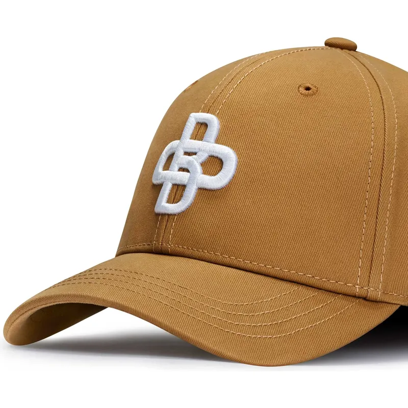 petten-gebogen-bruin-verstelbaar-baseball-peach-obl058-van-oblack