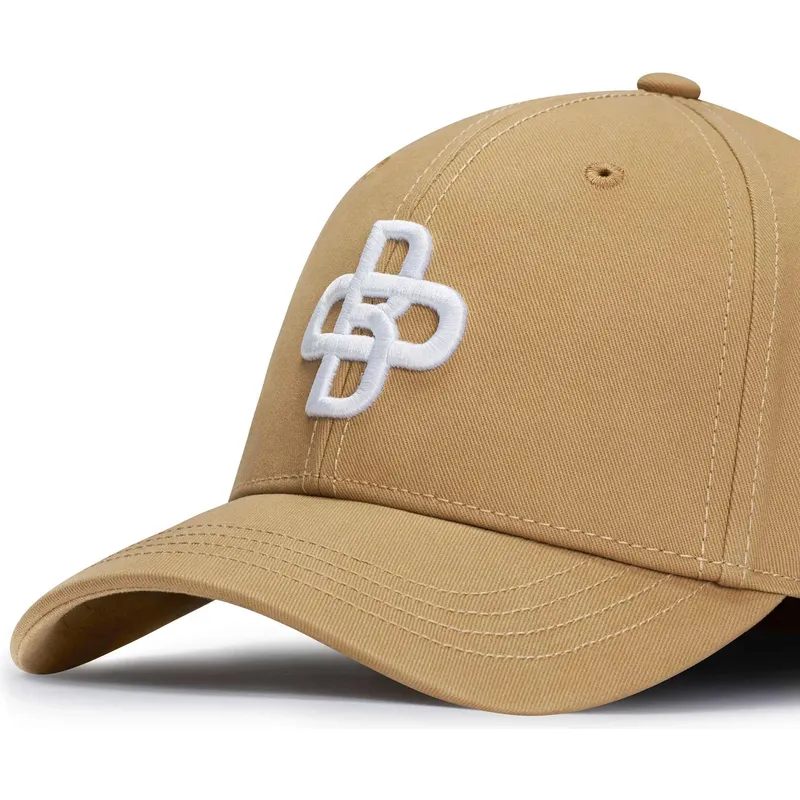 petten-gebogen-beige-verstelbaar-baseball-peach-obl048-van-oblack