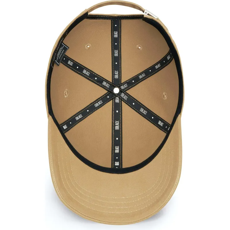 petten-gebogen-beige-verstelbaar-baseball-peach-obl048-van-oblack