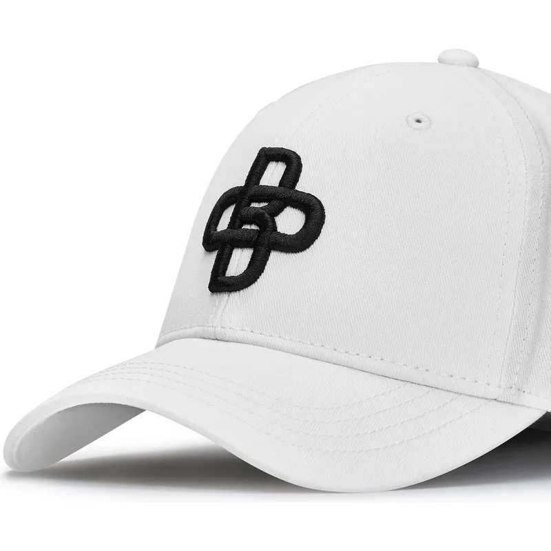 petten-gebogen-wit-verstelbaar-baseball-peach-obl042-van-oblack