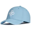oblack-curved-brim-baseball-peach-obl104-light-blue-adjustable-cap