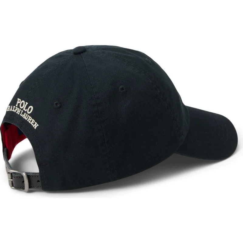 petten-gebogen-zwart-verstelbaar-classic-sport-holiday-bear-van-polo-ralph-lauren petten-gebogen-zwart-verstelbaar-classic-sport-holiday-bear-van-polo-ralph-lauren