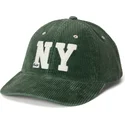 petten-gebogen-groen-verstelbaar-ny-patch-authentic-corduroy-van-polo-ralph-lauren