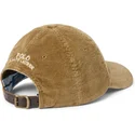 cappello-curvo-marrone-chiaro-regolabile-classic-sport-in-velluto-a-coste-di-polo-ralph-lauren