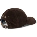 polo-ralph-lauren-curved-brim-classic-sport-corduroy-dark-brown-adjustable-cap