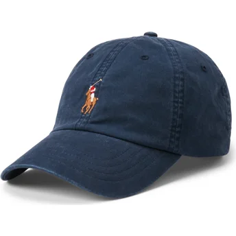 Petten gebogen marineblauw verstelbare band van Polo Ralph Lauren