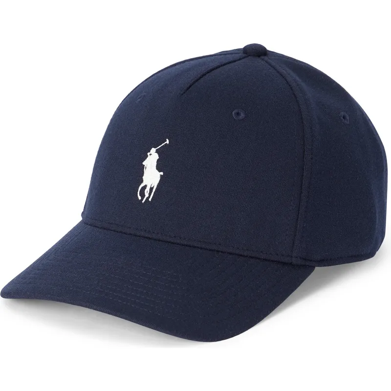 granatowa-czapka-z-daszkiem-snapback-modern-double-knit-jacquard-polo-ralph-lauren
