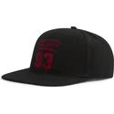 flad-sort-snapback-kasket-core-logo-93-fra-and1