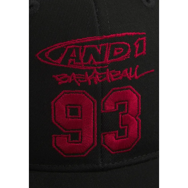 petten-plat-zwart-snapback-van-and1