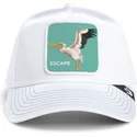 petten-gebogen-wit-snapback-goorin-bros-pelican-bird-escape-not-into-yoga-great-escape-the-farm-white-hat-the-farm-van-goorin-br