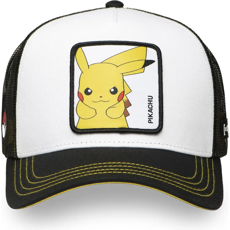 petten-gebogen-zwart-snapback-pkm6-ele-pikachu-pokemon-van-capslab