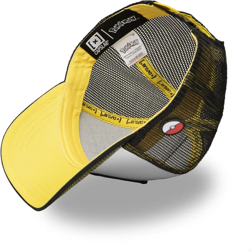 petten-gebogen-zwart-snapback-pikachu-pokemon-van-capslab petten-gebogen-zwart-snapback-pikachu-pokemon-van-capslab