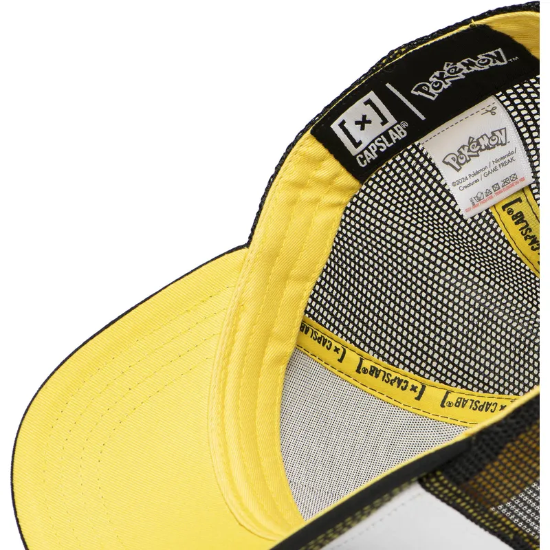 petten-gebogen-zwart-snapback-pikachu-pokemon-van-capslab petten-gebogen-zwart-snapback-pikachu-pokemon-van-capslab