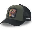 petten-gebogen-zwart-snapback-leeuw-beasts-van-capslab