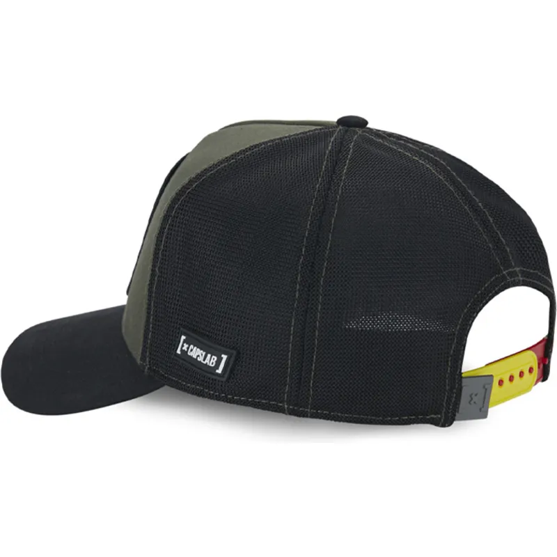 petten-gebogen-zwart-snapback-natural-mystik-mys-leeuw-fabeldieren-van-capslab