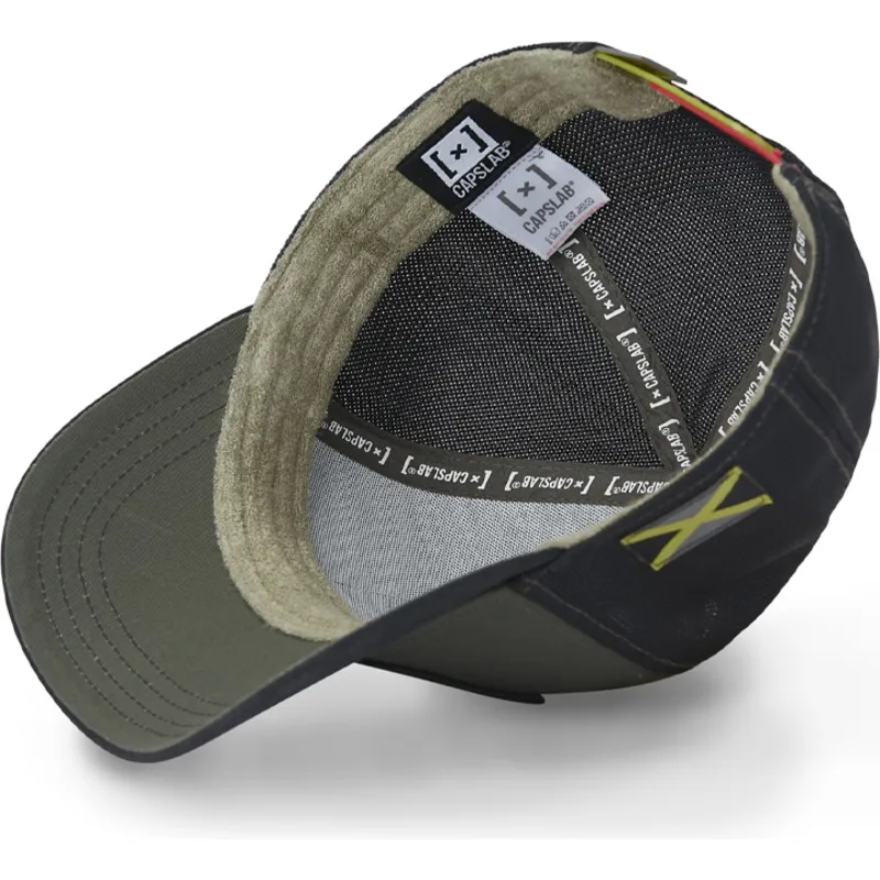 petten-gebogen-zwart-snapback-leeuw-beasts-van-capslab