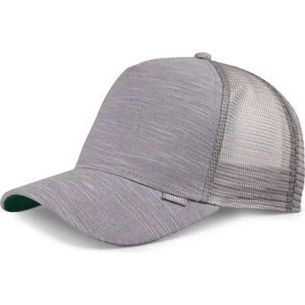 Petten gebogen grijs snapback van Djinns