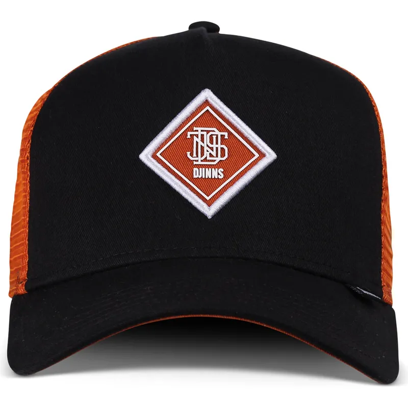 casquette-trucker-noire-et-orange-hft-match-dnc-djinns