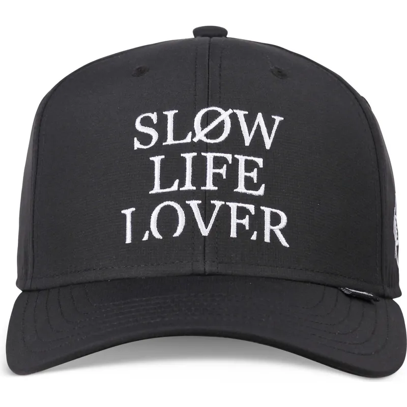 petten-gebogen-zwart-verstelbaar-truefit-slow-life-lover-van-djinns petten-gebogen-zwart-verstelbaar-truefit-slow-life-lover-van-djinns