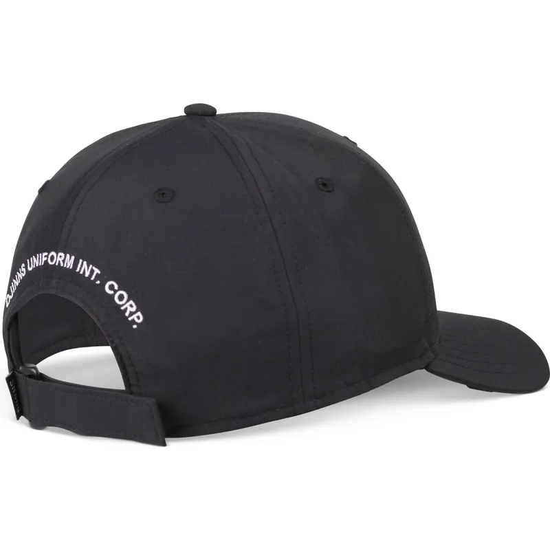 casquette-courbee-noire-ajustable-truefit-slow-life-lover-djinns