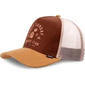 petten-gebogen-bruin-snapback-hft-lazy-barista-van-djinns