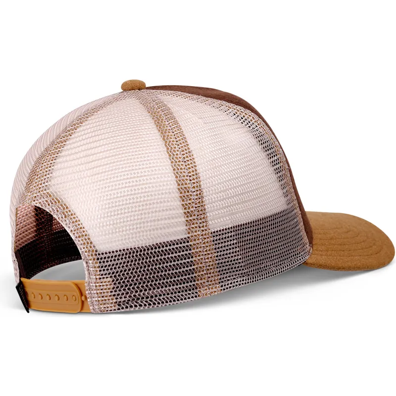 petten-gebogen-bruin-snapback-hft-lazy-barista-van-djinns