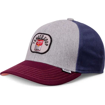 Petten gebogen meerkleurig snapback voor kinderen Food Tomato Soup van Djinns
