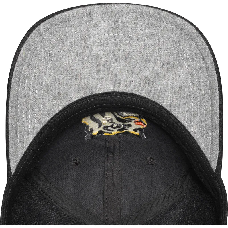 petten-gebogen-zwart-verstelbare-band-hanshin-tigers-archive-legend-van-hanshin-tigers-mlb-van-american-needle